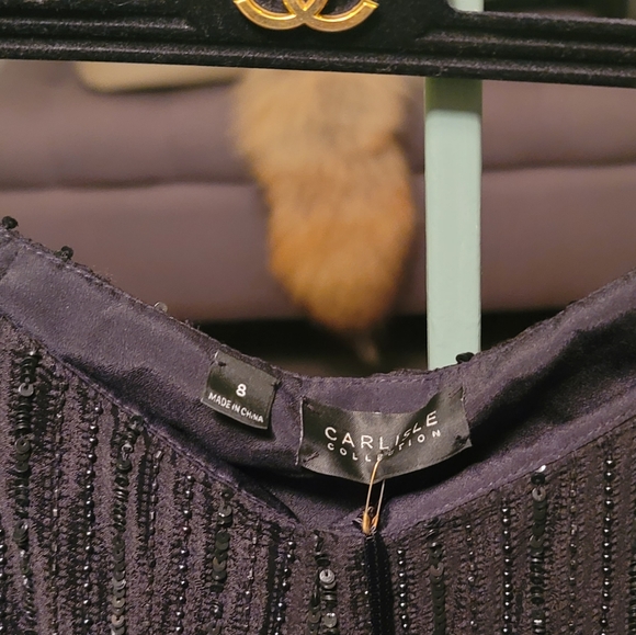 Carlisle Collection Sequin/ Beaded Pants - Picture 4 of 5